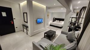 Voodi või voodid majutusasutuse Helio Cairo Hotel toas