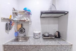 Köök või kööginurk majutusasutuses Bao Ngoc Hotel & Apt