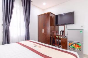 Köök või kööginurk majutusasutuses Bao Ngoc Hotel & Apt