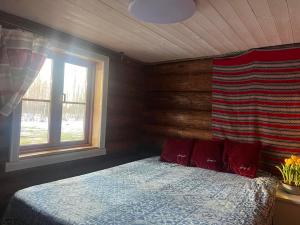 Postel nebo postele na pokoji v ubytování Trepimäe Holiday House
