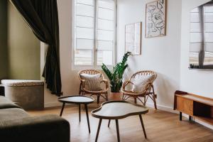 Maison Hubert的休息区