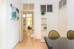 TV a/nebo společenská místnost v ubytování Apartament Clot 1