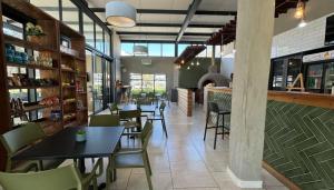 Et opholdsområde på Luxury Beach Apartment