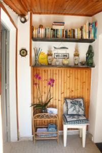 The library in Az apartmant