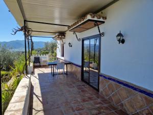 Un balcon sau o terasă la Finca el Moralejo 6 persons cottage