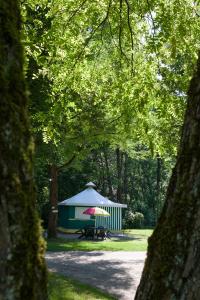Zahrada ubytování le Camping Des 3 Lacs