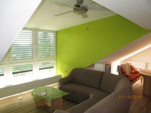 Posezení v ubytování Ferienwohnung Hein