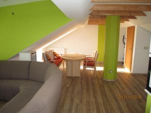 Posezení v ubytování Ferienwohnung Hein