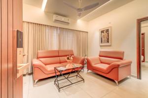 Istumisnurk majutusasutuses Hotel Hari Govindas Mysore - Explore the Heart of Mysore