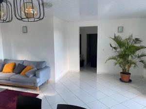 Posezení v ubytování Les terrasses de Maëlle - Jolie villa F4 vue mer