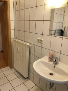 ห้องน้ำของ Monteurwohnung in Leipzig