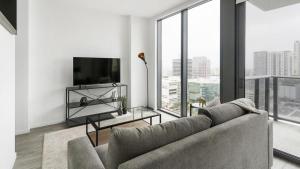 Posedenie v ubytovaní Landing Modern Apartment with Amazing Amenities (ID1399X915)