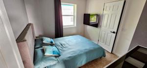 Ένα ή περισσότερα κρεβάτια σε δωμάτιο στο Luxury beach villa in paradise.