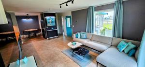 Χώρος καθιστικού στο Luxury beach villa in paradise.