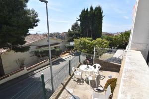 Balkón alebo terasa v ubytovaní RNET - Casa del Sol Roses Costa Brava