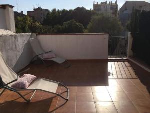 Balkón alebo terasa v ubytovaní Preciosa vivienda enorme y totalmente equipada en el centro de Figueres