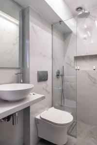 Ванная комната в Hotel Adonis Athens