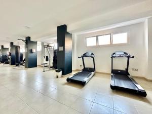 Fitness centrum a/nebo fitness zařízení v ubytování Ocean View Bajamar