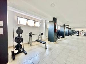Fitness centrum a/nebo fitness zařízení v ubytování Ocean View Bajamar