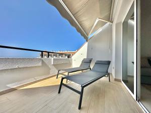 Balkón nebo terasa v ubytování Ocean View Bajamar