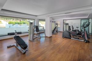 The fitness centre and/or fitness facilities at Lindos Village Resort & Spa - Adults Only