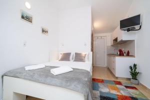 TV a/nebo společenská místnost v ubytování Apartment Jasna Gorica Dubrovnik