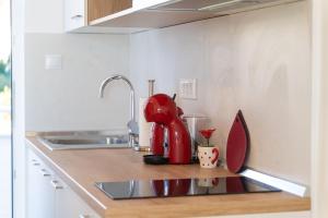 Kuchyň nebo kuchyňský kout v ubytování Apartment Jasna Gorica Dubrovnik