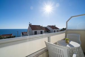 Nespecifikovaný výhled na moře nebo výhled na moře při pohledu z apartmánu