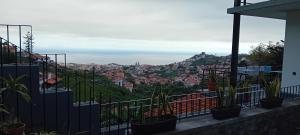 - Balcón con plantas y vistas a la ciudad en Vista Funchal Ⅰ, en Funchal