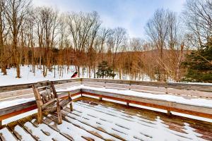Mt Ellen Ski Chalet v zimě