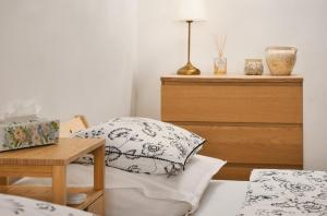 Postelja oz. postelje v sobi nastanitve Apartmán Měšťanský dům