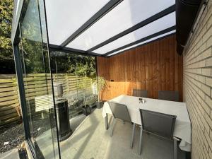 Balkón nebo terasa v ubytování ‘t Ziltebos