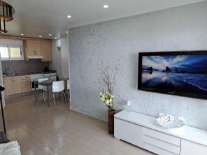 Køkken eller tekøkken på Super Penthouse Ocean View