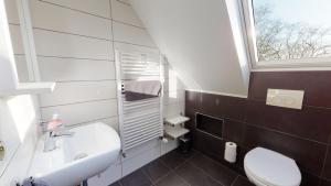 Ένα μπάνιο στο Ferienhaus Zur Mühle Mitling-Mark +43 φωτογραφίες