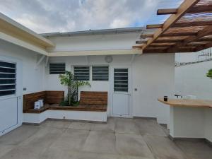 Balkón nebo terasa v ubytování Studio pour jusqu'à 4 personnes proche de l'hôpital et du centre ville