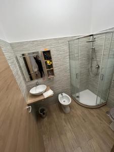 Ванная комната в Pigneto Dreams rooms