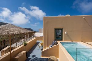 The swimming pool at or close to Santorini Hillside Suites & Villas