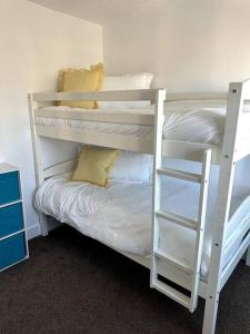 The Posh Quincy House tesisinde bir ranza yatağı veya ranza yatakları