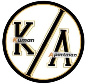 a logo for kimann kimmann kimmann kimmann at Kuman Apartments in Kumanovo