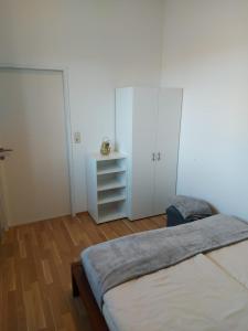 Posteľ alebo postele v izbe v ubytovaní Ferienhaus Alegria