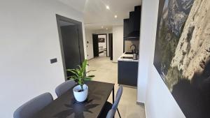 Et tv og/eller underholdning på Apartamentos Elegancia