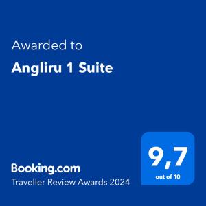 ใบรับรอง รางวัล เครื่องหมาย หรือเอกสารอื่น ๆ ที่จัดแสดงไว้ที่ Angliru 1 Suite