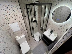 Ένα μπάνιο στο Apartament Dworcowa +8 φωτογραφίες