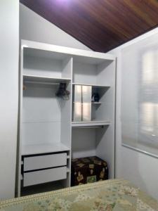 Postel nebo postele na pokoji v ubytování Apartamento aconchegante + 11 fotografií