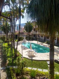 Bazén v ubytování Apartamento aconchegante nebo v jeho okolí