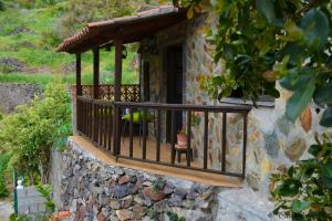 Balkón alebo terasa v ubytovaní Cosy Chalet with Terrace in Hermigua - Ideal for Couples