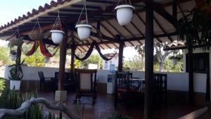 En restaurant eller et andet spisested på La Quinta Barichara