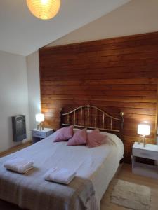 Posteľ alebo postele v izbe v ubytovaní Ananda ALOJAMIENTOS PATAGONICOS