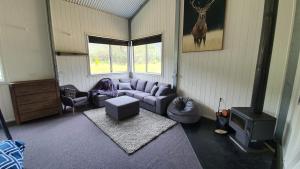 Zona de estar de Feathertop Views and Barn