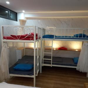 Giường tầng trong phòng chung tại Homestay HoLo